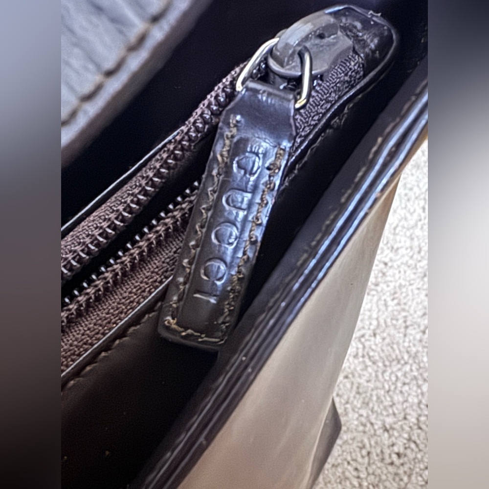 Gucci Dark Brown Leather Shoulder Bag - Picture 7 of 10